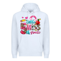 White little miss fifth grade Premium Hoodie - NancyCooperArtShop