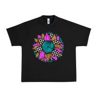 Black race sunflower Urban Heavy Tee - Zillion Design Studio