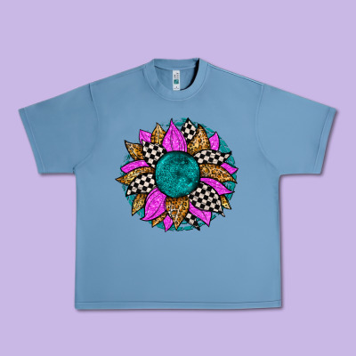 Race Sunflower Urban Heavy Tee Designed By Zillion Design Studio