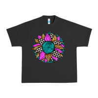 Pigment Black race sunflower Urban Heavy Tee - Zillion Design Studio