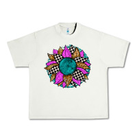 Pistachio race sunflower Urban Heavy Tee - Zillion Design Studio
