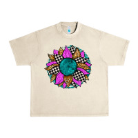 Sandshell race sunflower Urban Heavy Tee - Zillion Design Studio