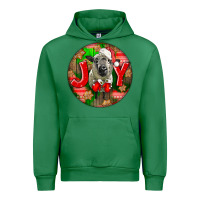 Emerald christmas hampshire sheep Urban Hoodie - LillyAllenDesigns