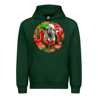 Forest Green christmas hampshire sheep Urban Hoodie - LillyAllenDesigns