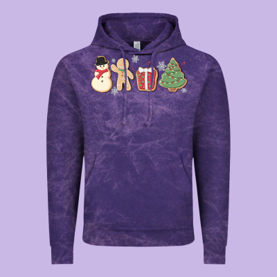Vintage Hoodie christmas gingerbread cookies