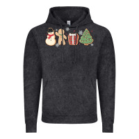 Vintage Black christmas gingerbread cookies Vintage Hoodie - MaliasSmallBusiness