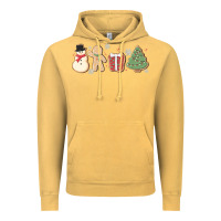 Vintage Mustard christmas gingerbread cookies Vintage Hoodie - MaliasSmallBusiness