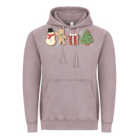 Vintage Zinc christmas gingerbread cookies Vintage Hoodie - MaliasSmallBusiness