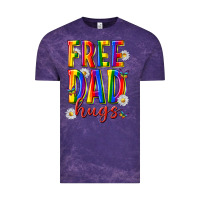 Cloud Purple free dad hugs Vintage Tee - texasbilliewilder