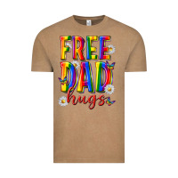 Vintage Coffee free dad hugs Vintage Tee - texasbilliewilder