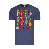Vintage Denim free dad hugs Vintage Tee - texasbilliewilder