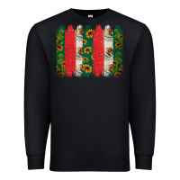 Black mexican flag brushstroke Premium Sweatshirt - Jasminsmagicworld