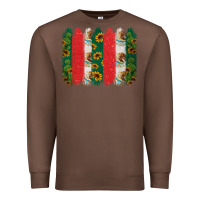 Chestnut mexican flag brushstroke Premium Sweatshirt - Jasminsmagicworld