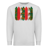 Dove Grey mexican flag brushstroke Premium Sweatshirt - Jasminsmagicworld