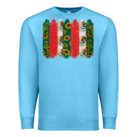 Ocean Blue mexican flag brushstroke Premium Sweatshirt - Jasminsmagicworld