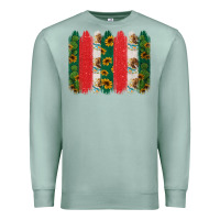Seafoam mexican flag brushstroke Premium Sweatshirt - Jasminsmagicworld