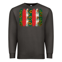 Smoke mexican flag brushstroke Premium Sweatshirt - Jasminsmagicworld