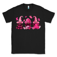 Black breast cancer afro gnomies Classic Tee - FaDigitalArtStudio