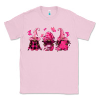 Bubblegum Pink breast cancer afro gnomies Classic Tee - FaDigitalArtStudio