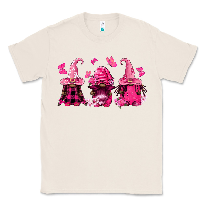 Breast Cancer Afro Gnomies Classic Tee by FaDigitalArtStudio | Teevron