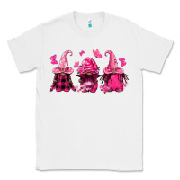 White breast cancer afro gnomies Classic Tee - FaDigitalArtStudio