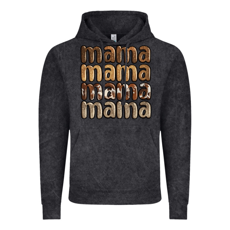 Faux Sequins Mama Vintage Hoodie by JahusDesignShop | Teevron