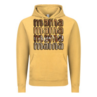 Vintage Mustard faux sequins mama Vintage Hoodie - JahusDesignShop