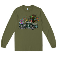 Army Green autism awareness Long Sleeve Tee - SublimationCraftShop