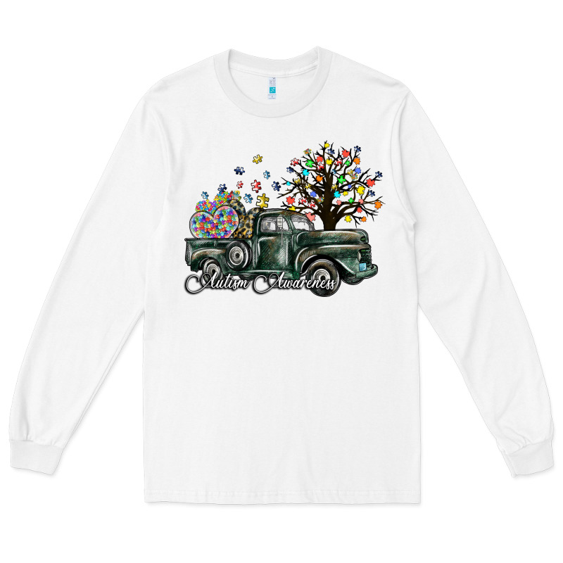 Autism Awareness Long Sleeve Tee by SublimationCraftShop | Teevron