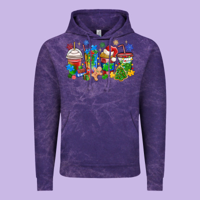 Vintage Hoodie autism awareness christmas coffee