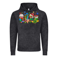 Vintage Black autism awareness christmas coffee Vintage Hoodie - MaliasSmallBusiness