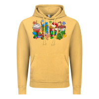 Vintage Mustard autism awareness christmas coffee Vintage Hoodie - MaliasSmallBusiness