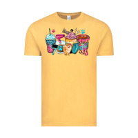 Vintage Mustard pet groomer coffee cups Vintage Tee - Zillion Design Studio