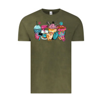 Vintage Olive pet groomer coffee cups Vintage Tee - Zillion Design Studio