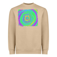 Mushroom tie dye backround Heavyweight Sweatshirt - RanaPortraitStore