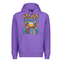 Purple golden girls favorite bus driver Premium Hoodie - NancyCooperArtShop