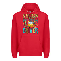 Red golden girls favorite bus driver Premium Hoodie - NancyCooperArtShop