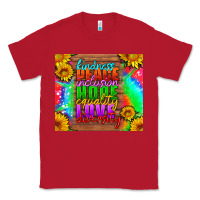 Red kindness peace inclusion hope equality love diversity Classic Tee - HRA Design Shop