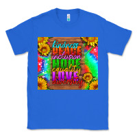 True Royal kindness peace inclusion hope equality love diversity Classic Tee - HRA Design Shop