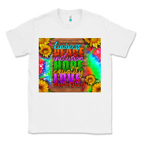 White kindness peace inclusion hope equality love diversity Classic Tee - HRA Design Shop