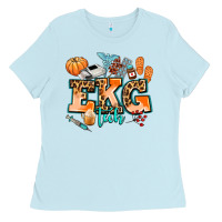 Baby Blue ekg tech fall Ladies Tee - AdoDesignShop