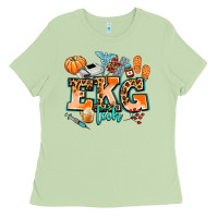 Matcha ekg tech fall Ladies Tee - AdoDesignShop