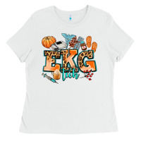 White ekg tech fall Ladies Tee - AdoDesignShop