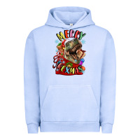 Pigment Grape Ice t rex merry rexmas Urban Hoodie - LillyAllenDesigns