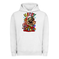 Pigment Lunar Rock t rex merry rexmas Urban Hoodie - LillyAllenDesigns
