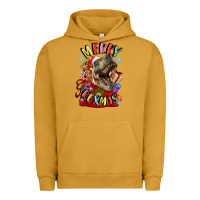 Pigment Peanut Butter t rex merry rexmas Urban Hoodie - LillyAllenDesigns