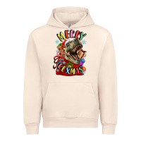 Sandshell t rex merry rexmas Urban Hoodie - LillyAllenDesigns
