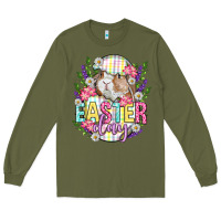 Army Green Easter Day Long Sleeve Tee - Neo Western