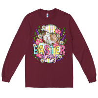 Burgundy Easter Day Long Sleeve Tee - Neo Western
