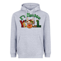 Heather Grey it's christmas y'all reindeer Heavyweight Hoodie - Jasminsmagicworld